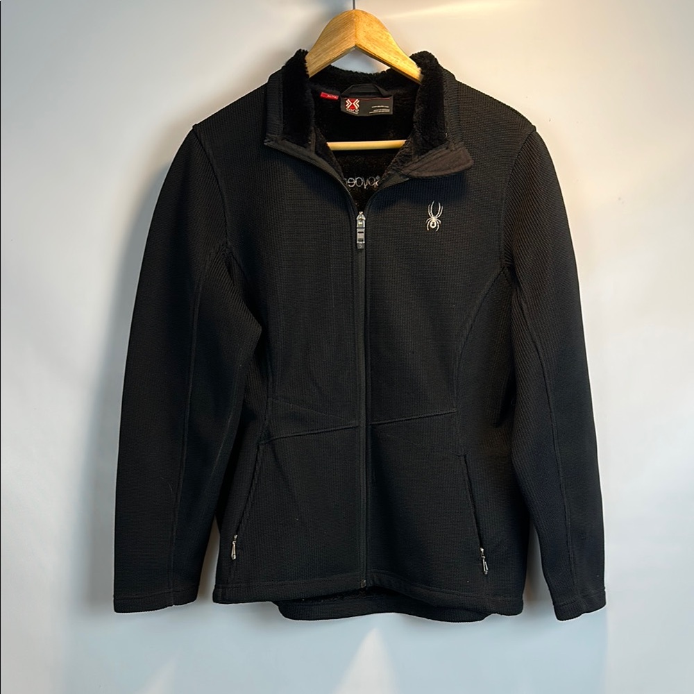 Black Spyder Fleece Jacket